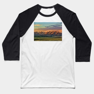 San Juan Mountains, Colorado Baseball T-Shirt